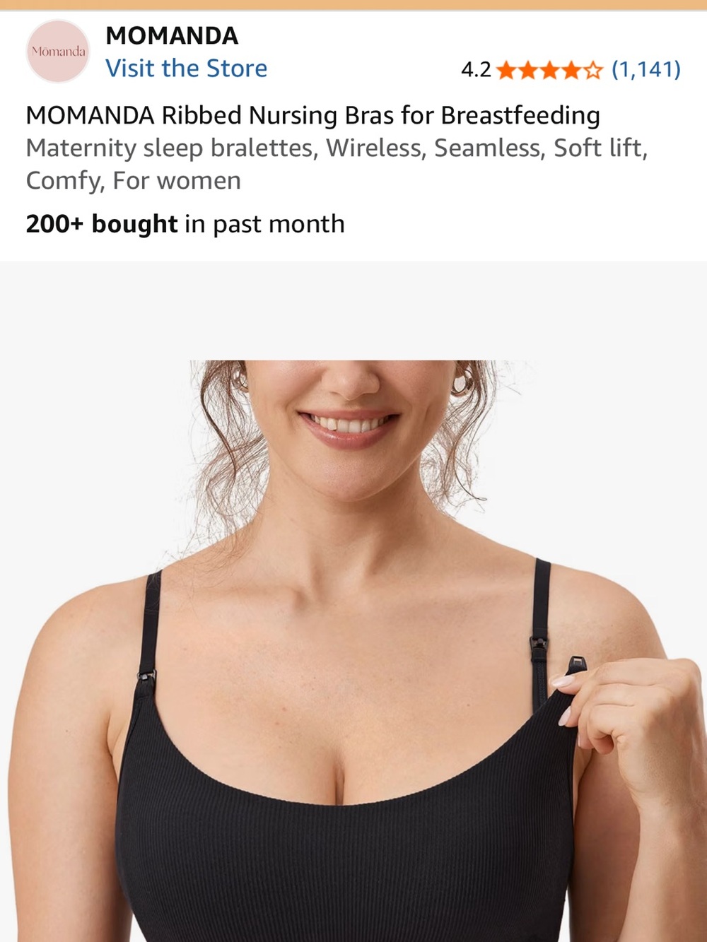 Momanda Nursing Bra
